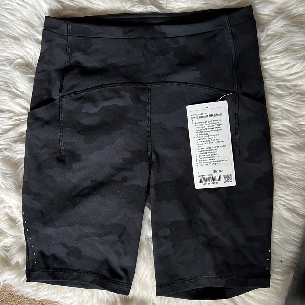 Lululemon Swift Speed HR Short 8”